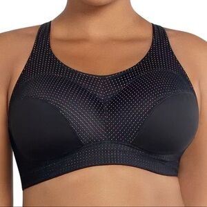 Parfait Power Fit Unlined Wired Sports Bra - Blk
